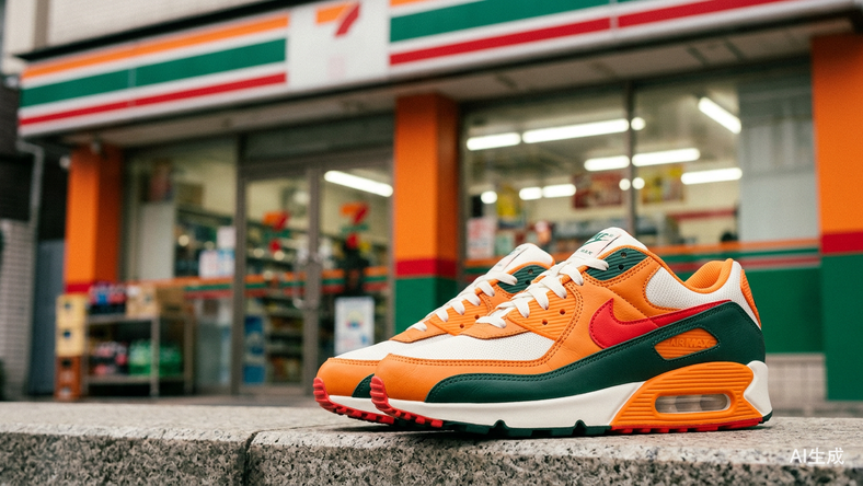 耐克把7-Eleven的配色用在Air Max上,侵犯商标权吗?